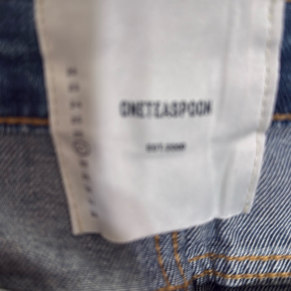 NWT One Teaspoon Trashed Saints Boyfriend Jeans Montanna Size 27 - Picture 7 of 9